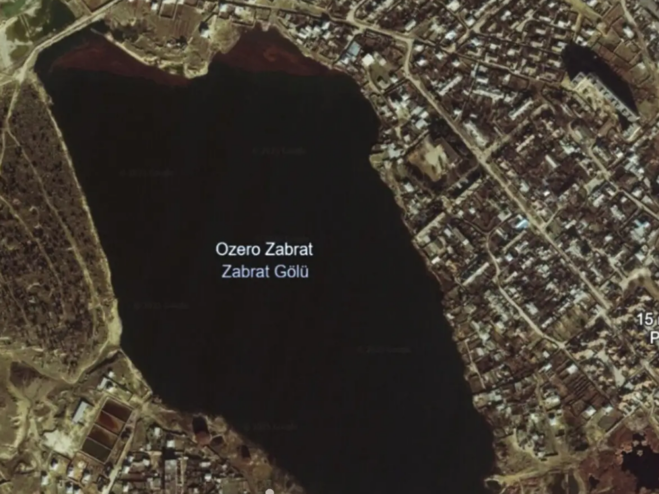 Zabrat gölü son illərdə sürətlə quruyub  FOTO