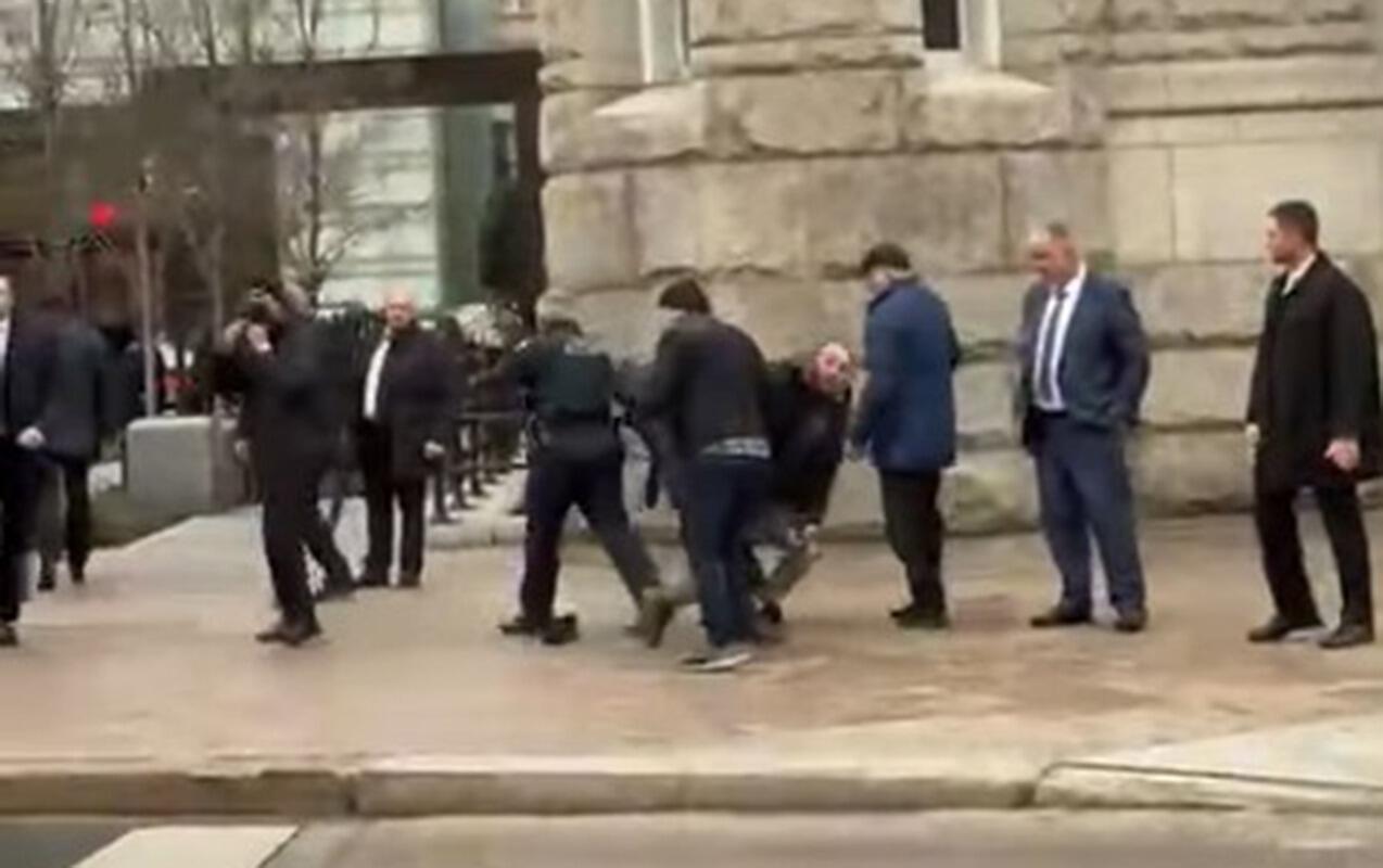 Azərbaycan Prezidentinin təhl&uuml;kəsizlik xidmətinin əməkdaşları və ABŞ polisi təxribata imkan vermədi 