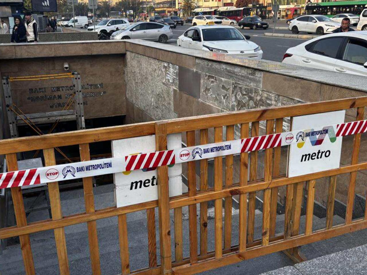 Bu stansiyanın çıxışlarından biri bağlandı 