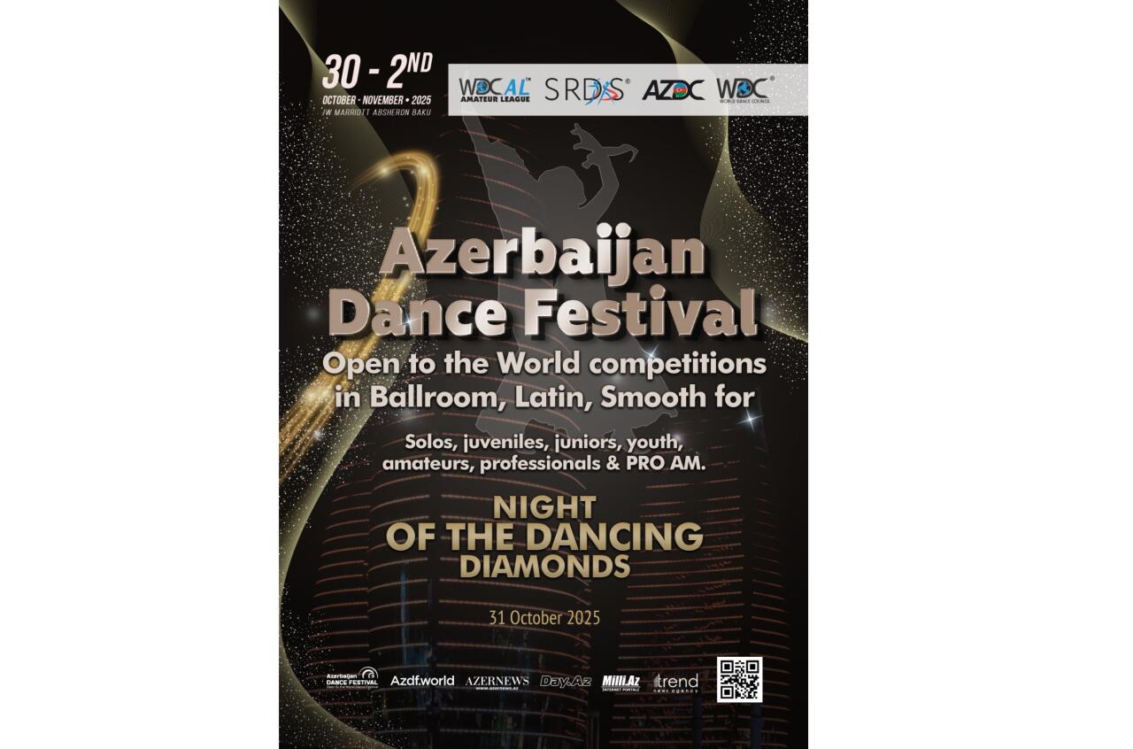Bakıda 16 dünya titulu uğrunda yarış keçiriləcək  Azerbaijan Dance Festival 2025