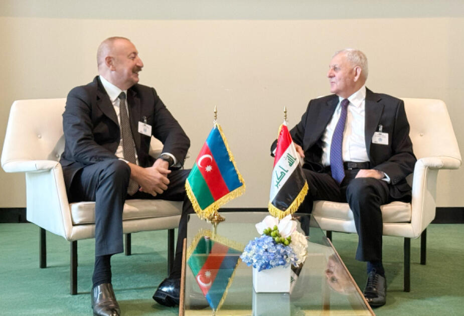 Azərbaycan Prezidenti iraqlı həmkarı ilə NyuYorkda apardığı fikir mübadiləsini yüksək qiymətləndirib