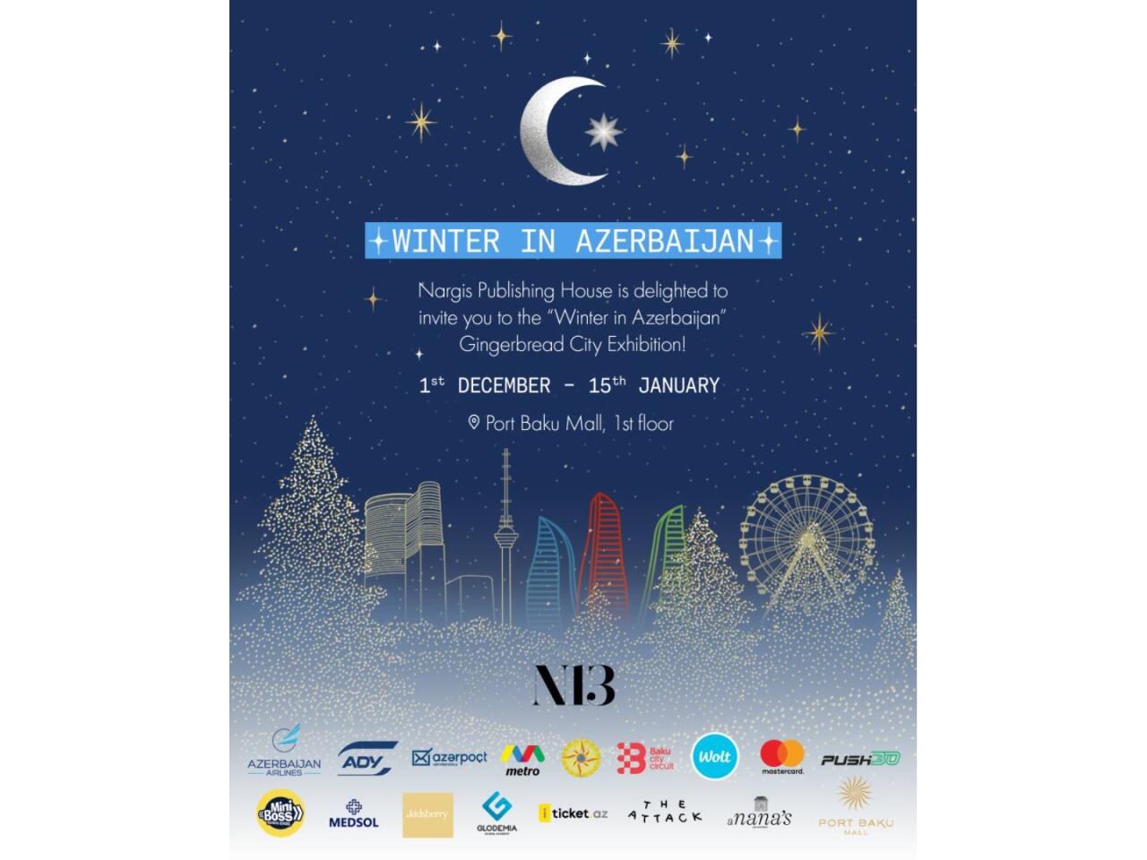 NARGIS Nəşriyyat evinin "Winter in Azerbaijan" adlı yeni sərgisi a&ccedil;ılıb