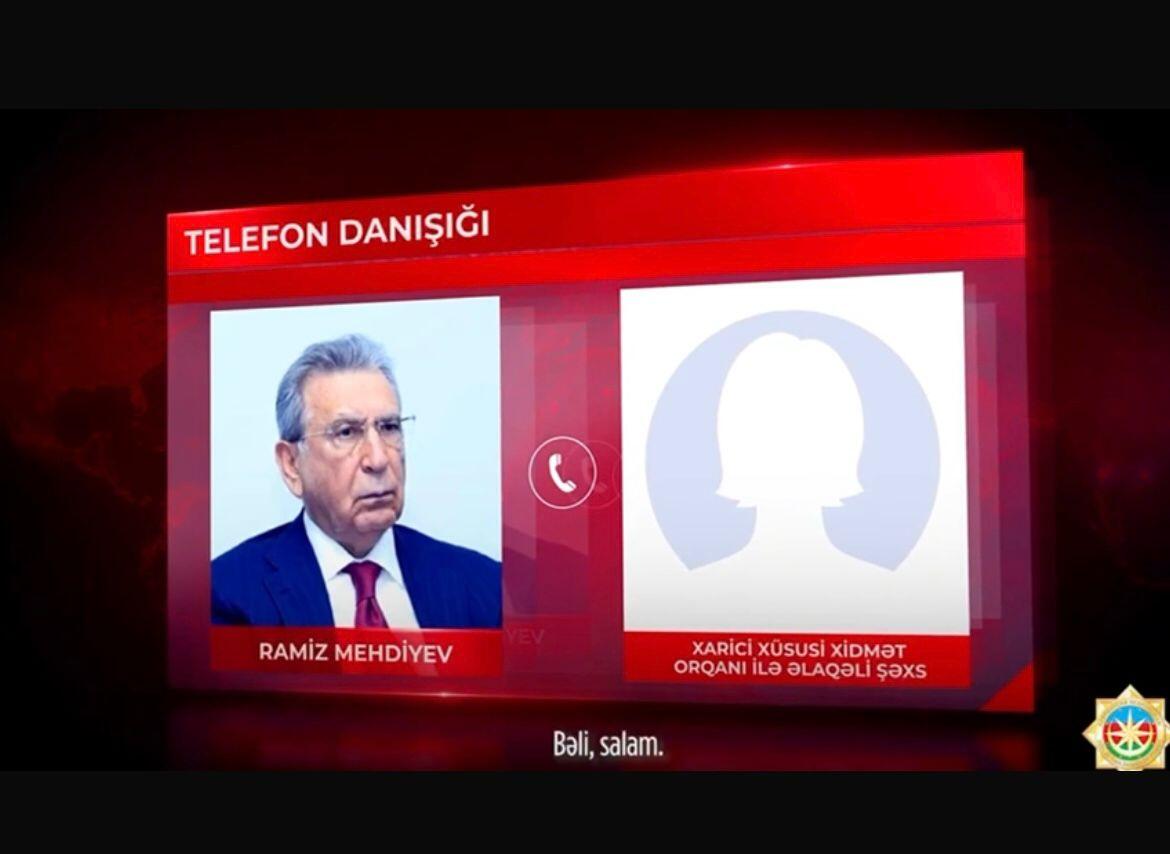 Ramiz Mehdiyevin telefonda danışdığı qadın Elmlər Akademiyasının əməkdaşı İMİŞ