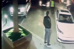 Bakıda xanım sürücü qəribə qəza törətdi 
