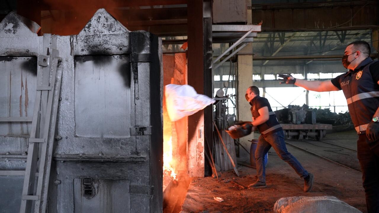 4 tondan çox narkotik vasitə və psixotrop tərkibli həb məhv edilib 