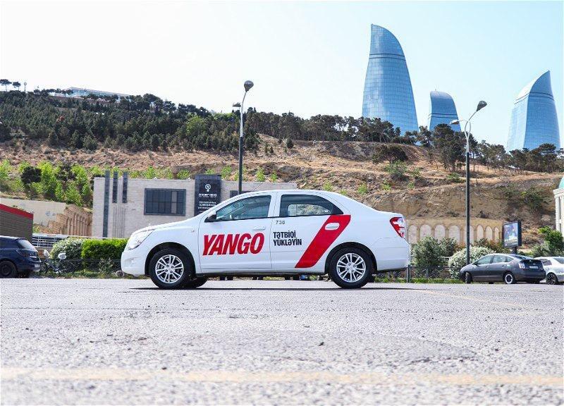“Yango"nun taksisi köşkə ÇIRPILDI 