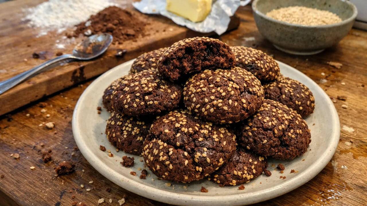 &Ccedil;&ouml;l&uuml; k&uuml;nc&uuml;tl&uuml; xırtıldayan, i&ccedil;i yumşaq kakaolu pe&ccedil;enye