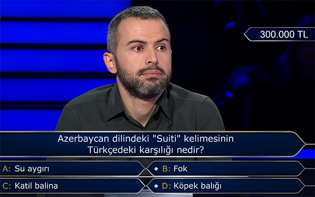 Azərbaycanla bağlı bu sual 300 min qazandırdı 