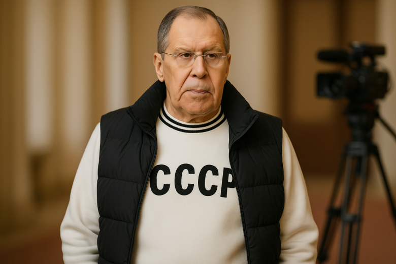 Lavrov "SSRİ" yazılmış sviter geyinməsinə belə aydınlıq gətirdi  FOTO