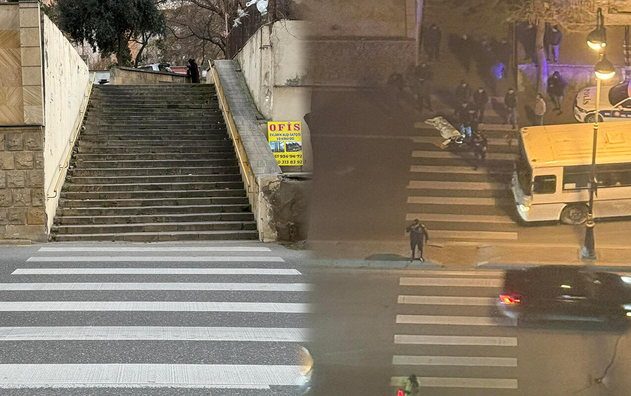 Bir ayda ikinci qəza...  Piyadaların həyatı təhl&uuml;kədədir 