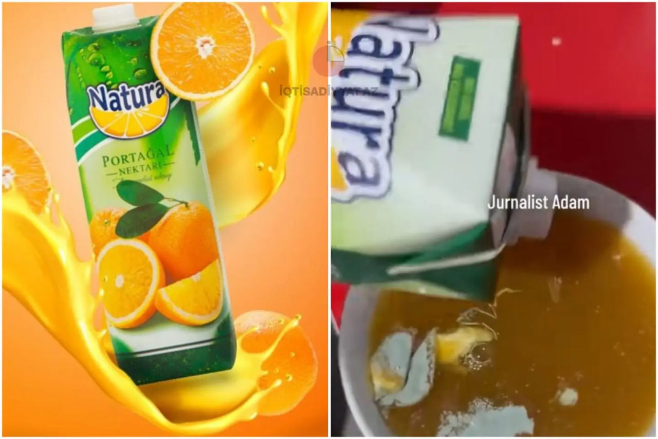 “Natura” şirəsinin içərisindən kif çıxdı 