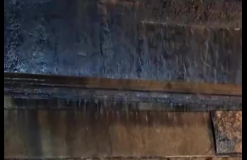 20 yanvar körpüsündə “şəlalə” yaranıb 