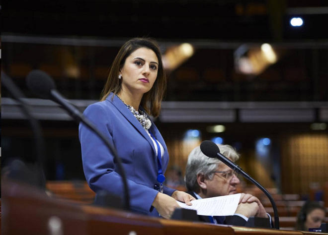 "Azərbaycan və Ermənistan arasında əlaqələrin a&ccedil;ılması davamlı s&uuml;lhə aparan yoldur"  Sevinc Fətəliyeva 