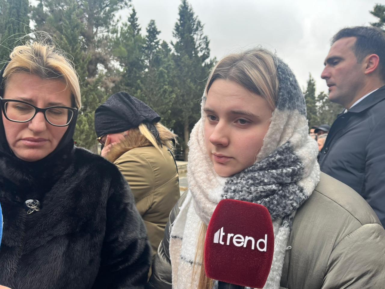 Atam u&ccedil;uşu bitirib Yeni İli bizimlə qeyd etmək istəyirdi  İqor Kşnyakinin qızı