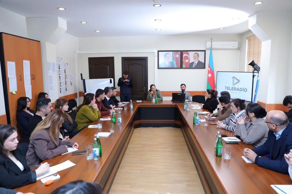 &ldquo;Savadlı danışıq, xəbər dilində məsuliyyət&rdquo;  Təlim