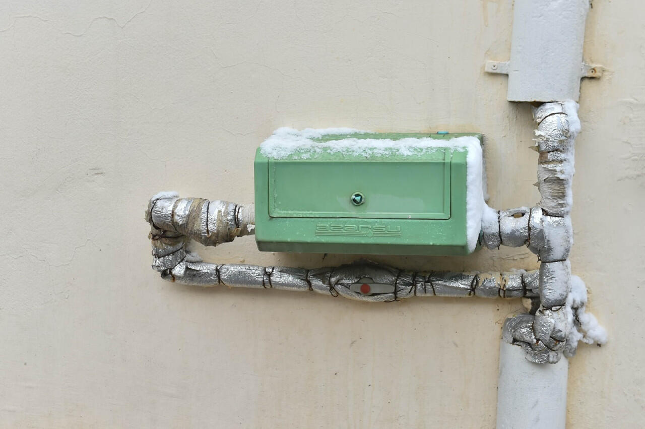 ADSEAdan vacib xəbərdarlıq: Su sayğacını soyuq havada belə qoruyun