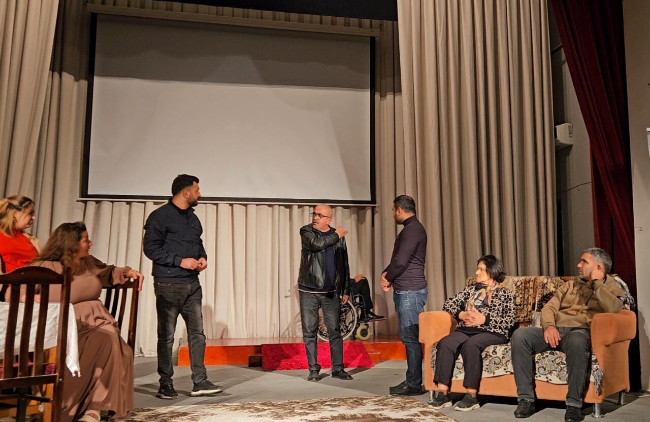 “Regionlarda peşəkar teatr dərsləri”: layihənin budəfəki ünvanı Ağdam teatrı olub  FOTO