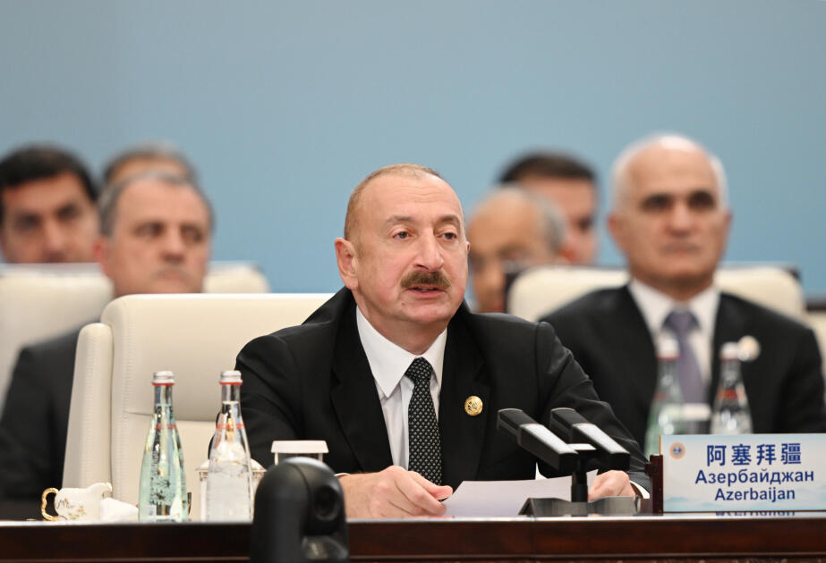 İlham Əliyev: Yaxın gələcəkdə Zəngəzur dəhlizi Orta Dəhlizin daha bir mühüm seqmenti olacaq