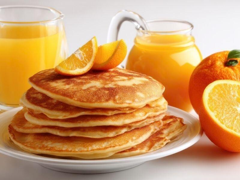 Portağallı pankek resepti: səhər yeməyinin ən ətirli qonağı