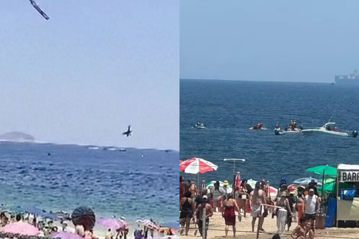 Reklam təyyarəsi okeana d&uuml;şd&uuml;: Pilot &Ouml;LD&Uuml; 