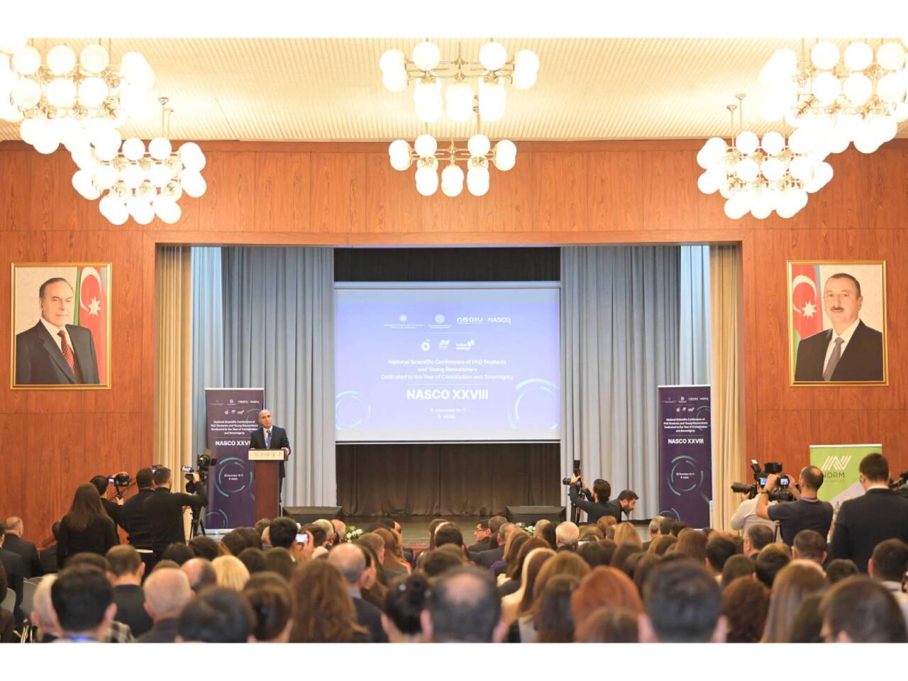 İlin ən b&ouml;y&uuml;k elm hadisəsi: NASCO XXVIII ADNSUda &ouml;z işinə başlayıb  FOTO