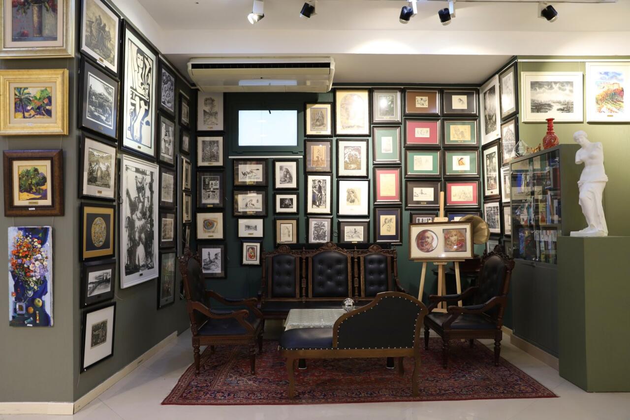 Xətai Sənət Mərkəzində Beynəlxalq Akvarel qalereyasi fəaliyyətə başladi  FOTO