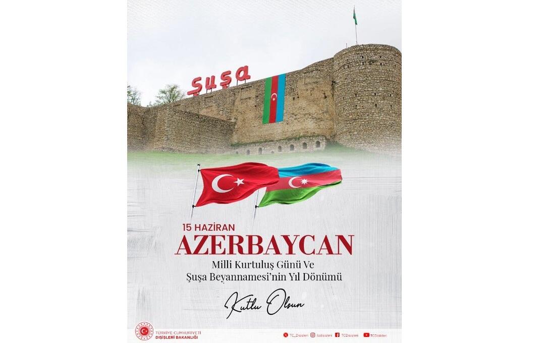 Həmrəyliyimiz əbədi davam edəcək  Türkiyə XİN