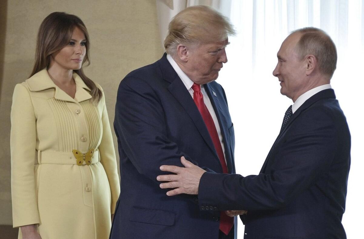 Putin Melaniya Trampa məktub yazdı 