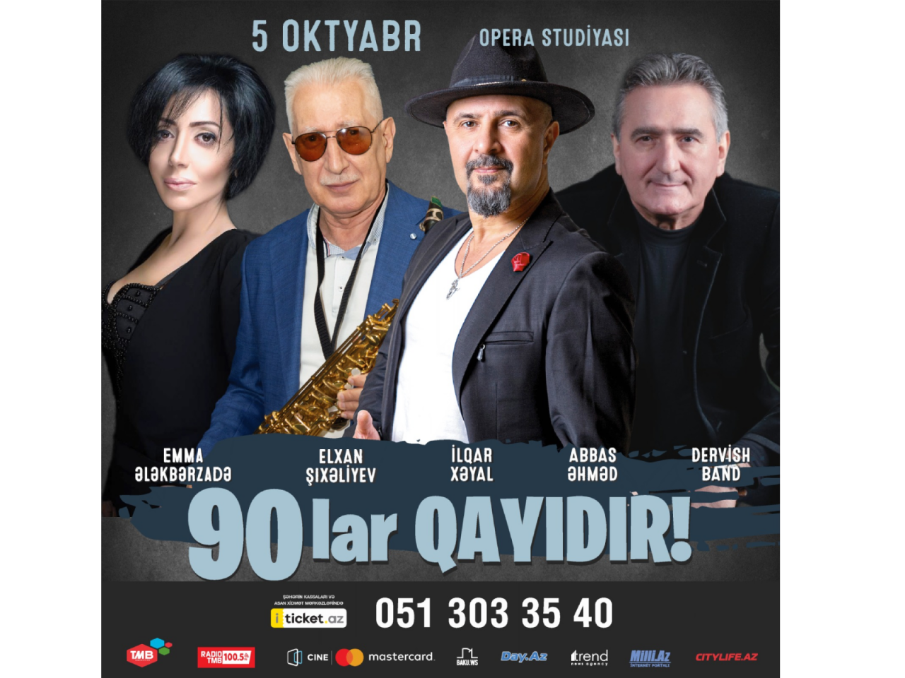 90lar qayıdır Opera studiyasının səhnəsində!