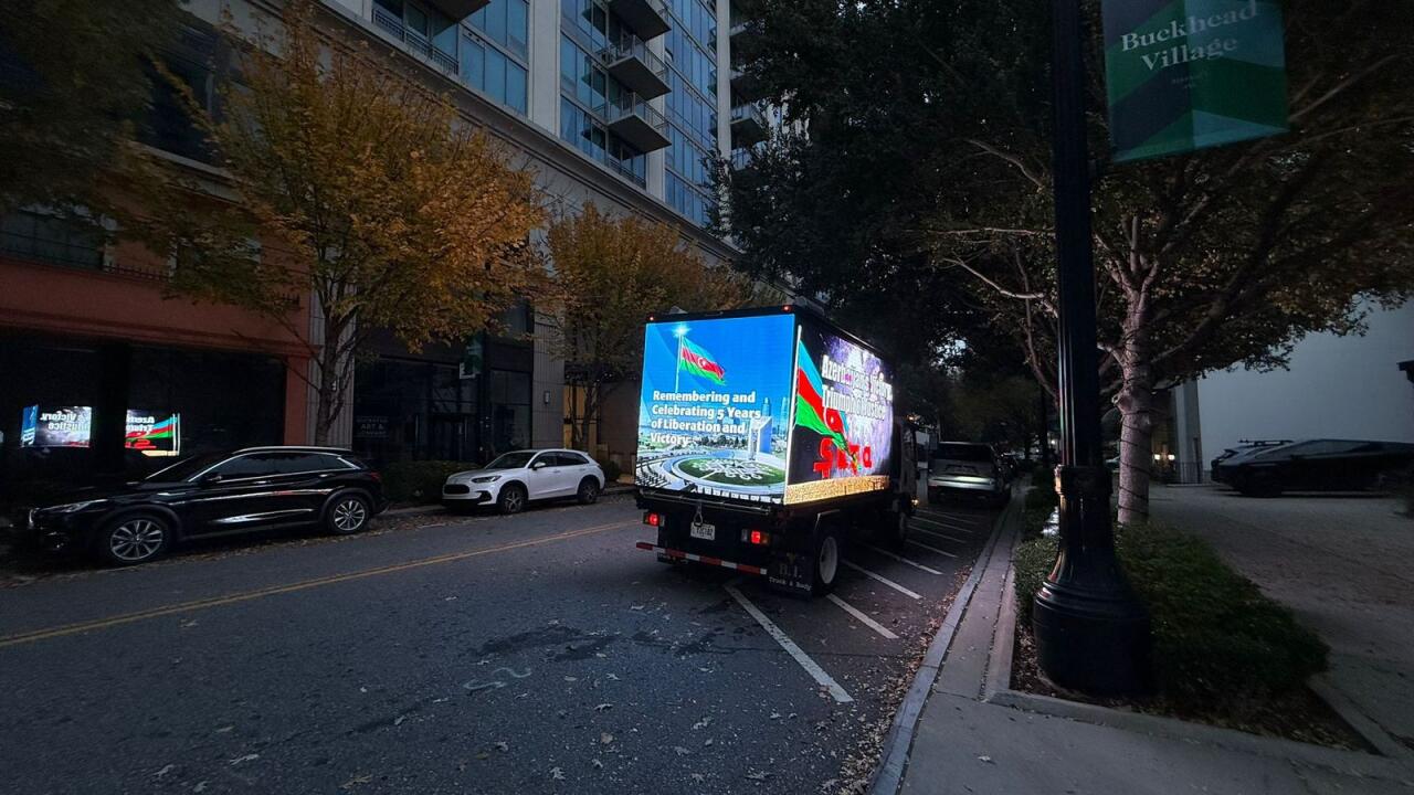 ABŞdə Zəfər Günü münasibəti ilə məlumatlandırma aksiyası keçirilir  FOTO