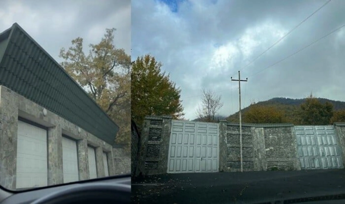 Ramiz Mehdiyevin Qəbələdəki gülləkeçirməz villası 