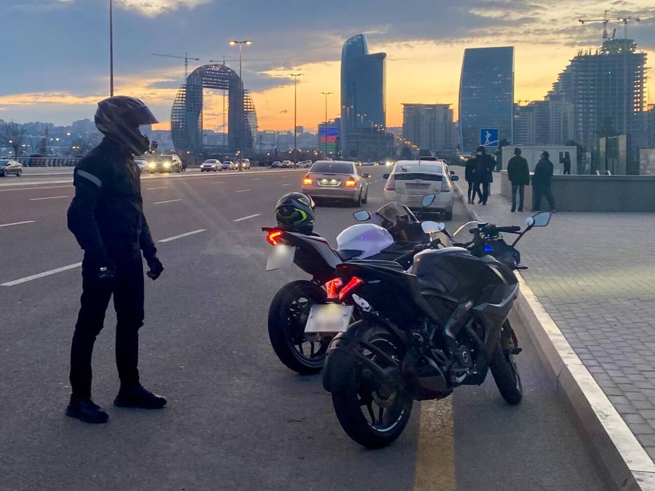 Bakının mərkəzi küçəsindəki radarlar çəkməyə başladı  FOTO