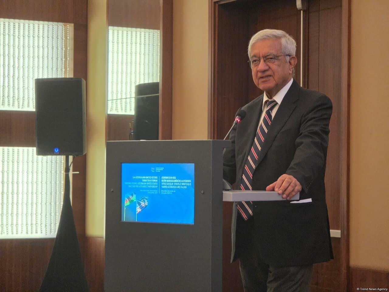 Azərbaycan diplomatiyasının formalaşmasında Amerika beyin mərkəzləri ilə birgə iş təcrübəsi mühüm rol oynayıb  Hafiz Paşayev