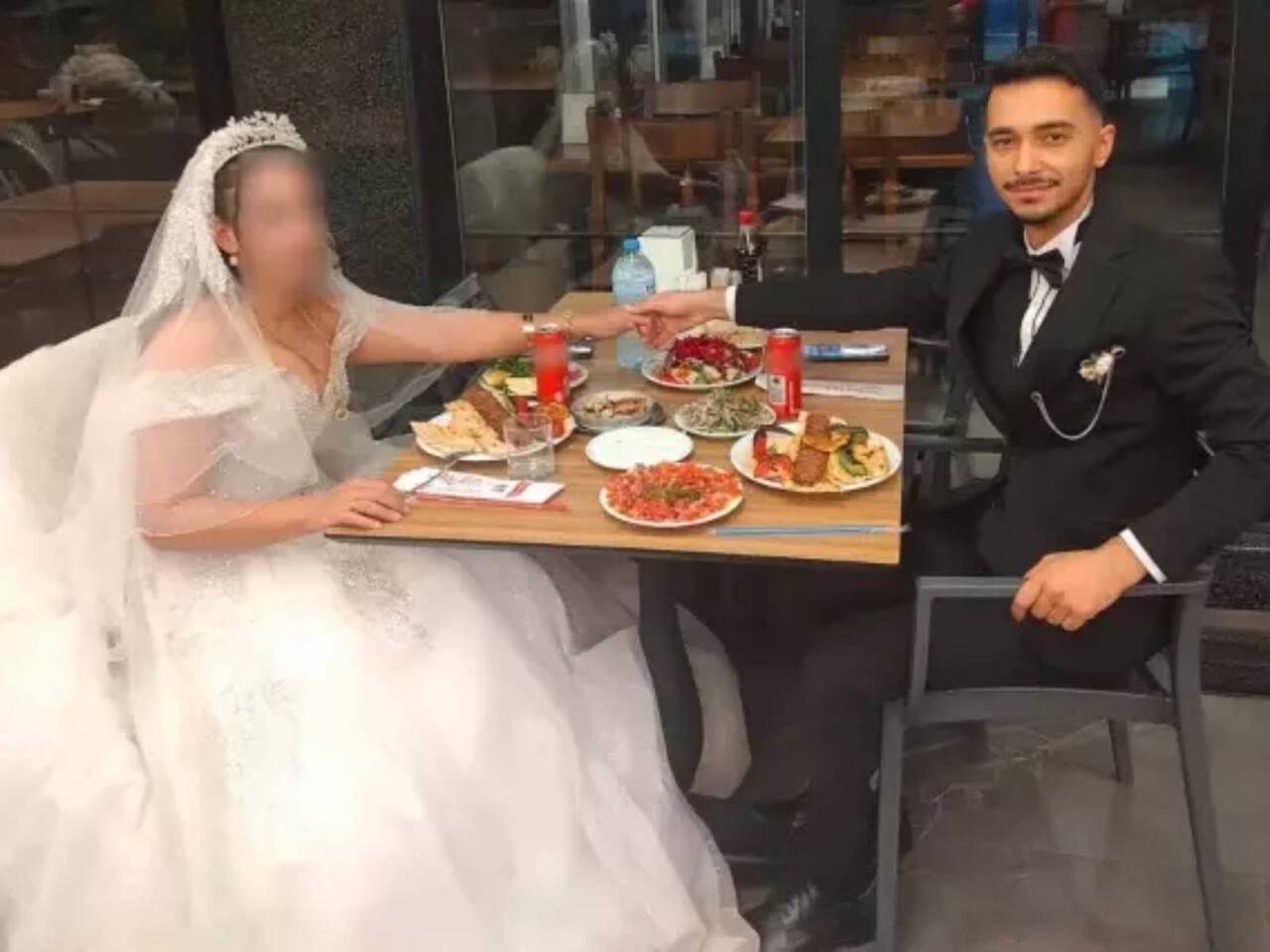 Gəlin toydan 6 g&uuml;n sonra qızılları da g&ouml;t&uuml;r&uuml;b qa&ccedil;dı  FOTO