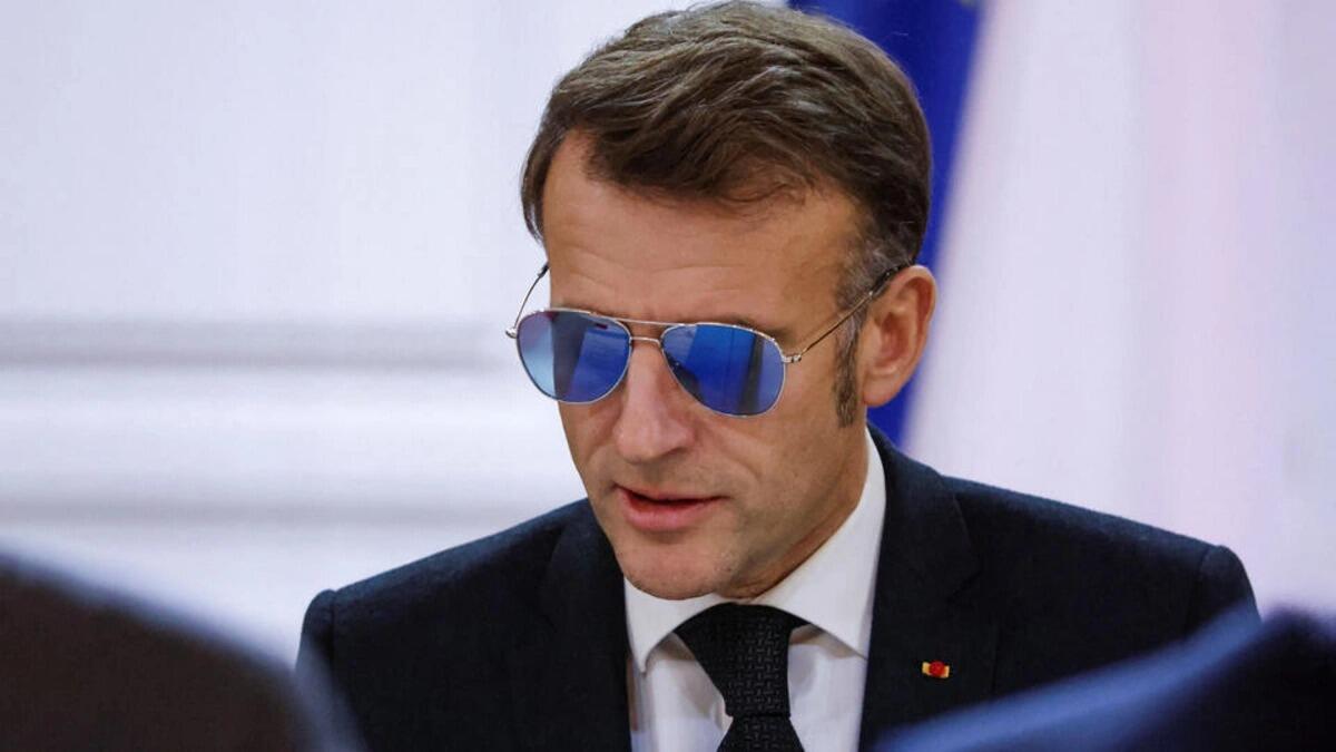 Makronu arvadı d&ouml;y&uuml;b?