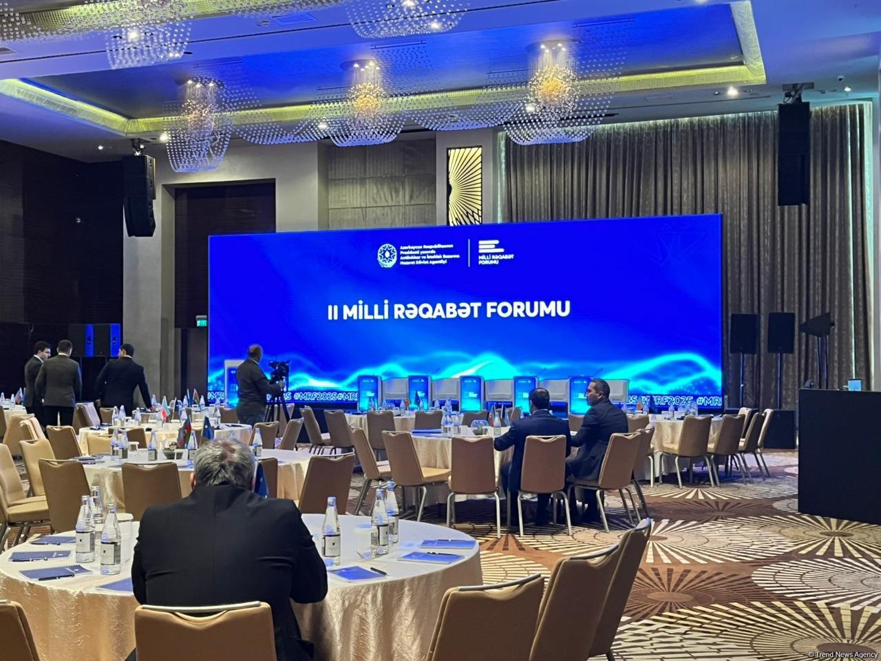 Azərbaycanda II Milli Rəqabət Forumu keçirilir