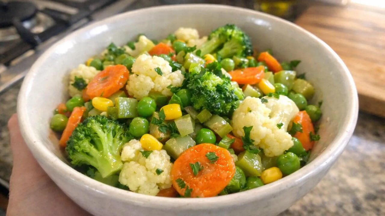 Brokkolili g&uuml;l kələm salatı: Llimonlu sousla təravətli qış resepti