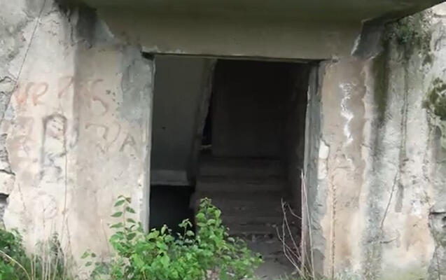 Elgünün yaralı halda tapıldığı yerdən görüntülər 