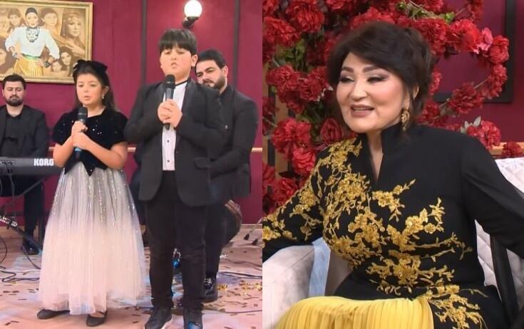 Nəvələrindən Nazpəriyə s&uuml;rpriz 