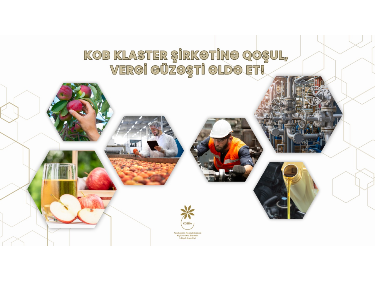 KOB klasterin iştirakçısı olmaq istəyən KOB subyektlərinin nəzərinə!