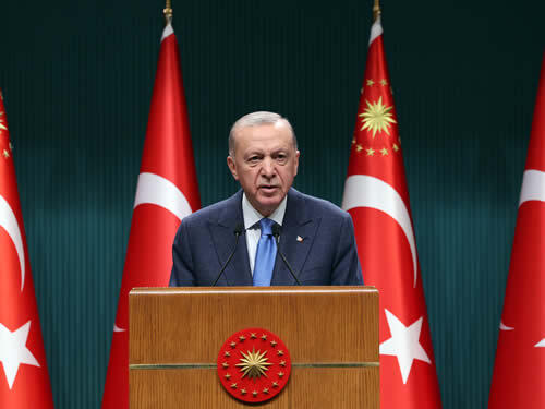 Ərdoğan Laçında “Azərbaycan” şeirini deyib