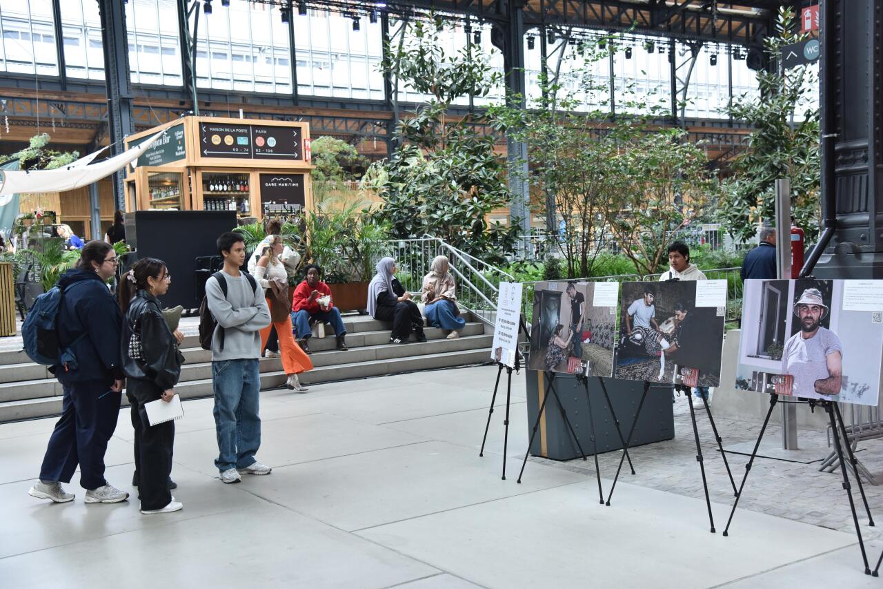 İlk dəfə Avropada QHT xətti ilə Azərbaycanın mina probleminə dair silsilə sərgilər keçirilir  FOTO
