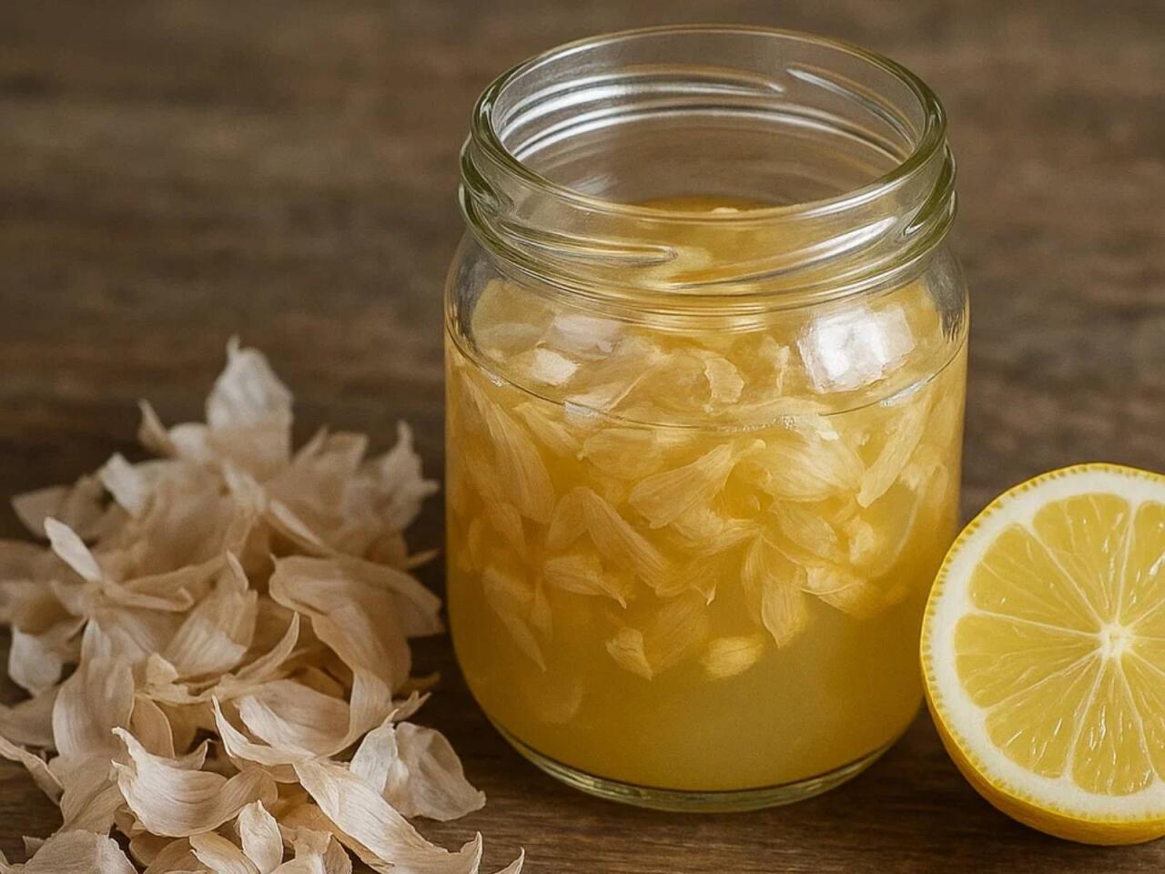 Qabığını limonla qaynadıb için  Bütün tıxanmış damarları açır
