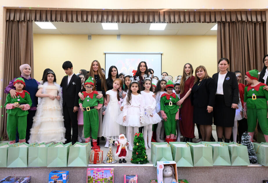 Leyla Əliyeva, Arzu Əliyeva və Alena Əliyeva internat tipli x&uuml;susi &uuml;mumtəhsil məktəbində olublar 