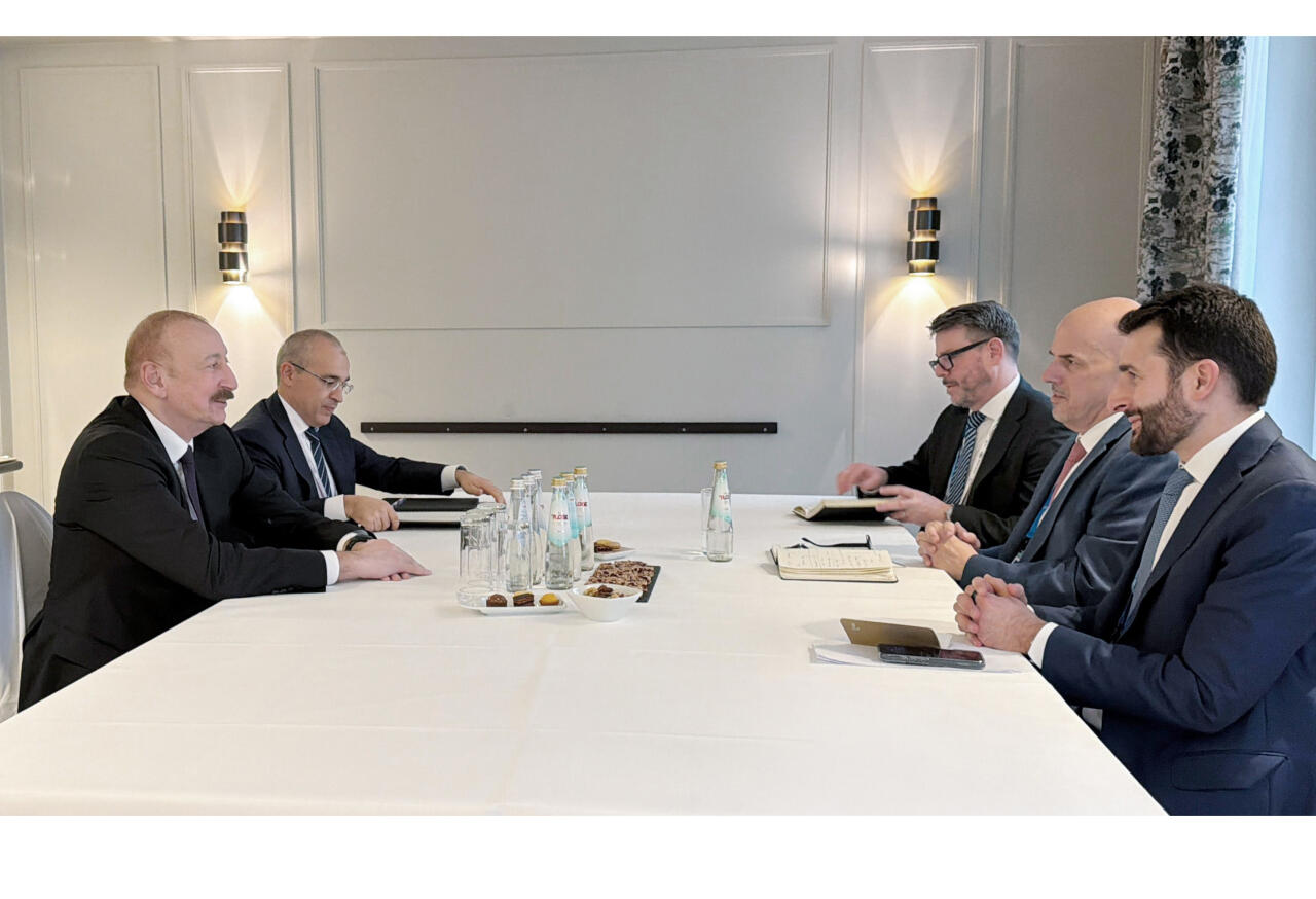 İlham Əliyev M&uuml;nxendə &ldquo;Oracle&rdquo; korporasiyasının baş icra&ccedil;ı direktoru ilə g&ouml;r&uuml;ş&uuml;b