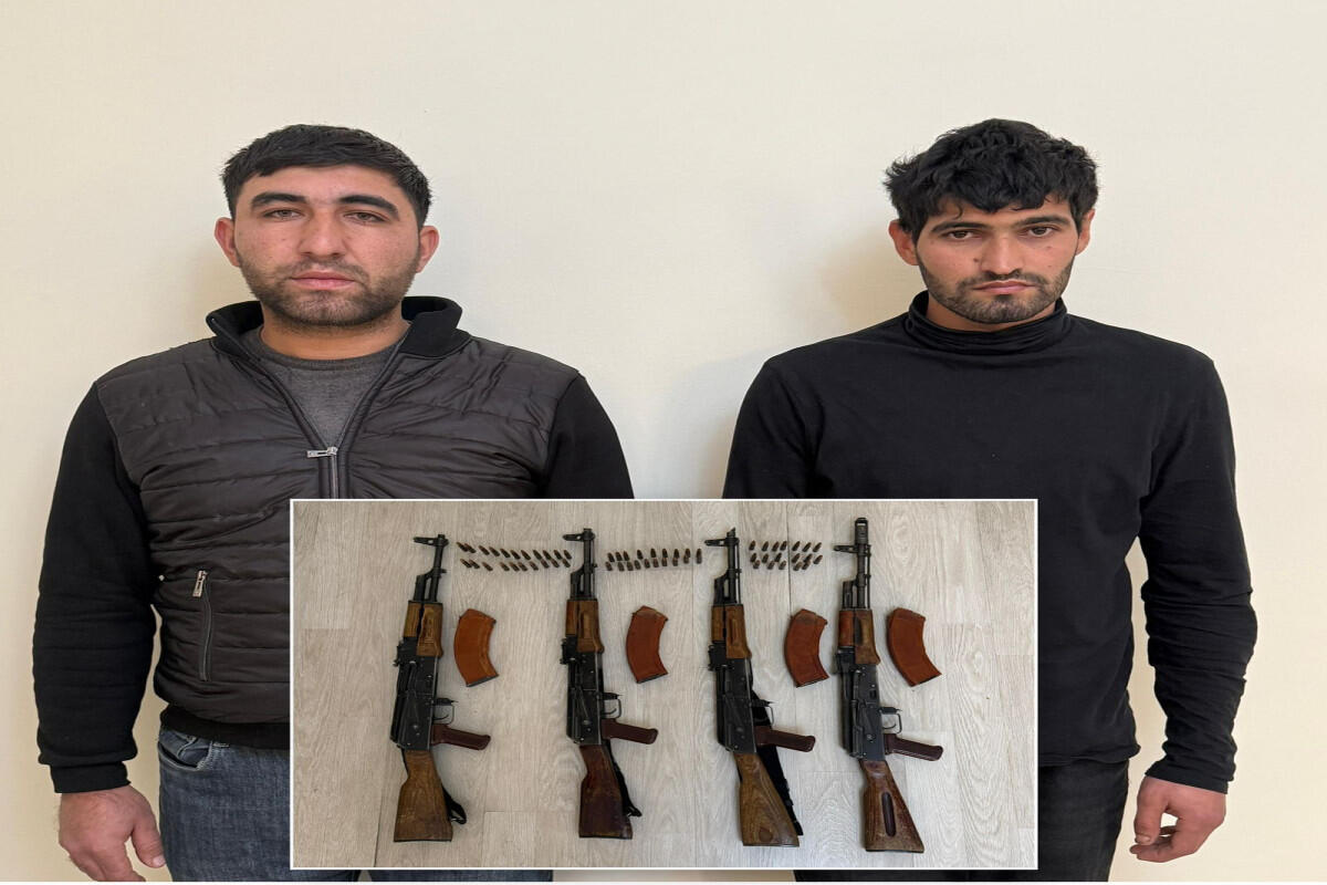 Silah alveri ilə məşğul olan şəxslər saxlanıldı