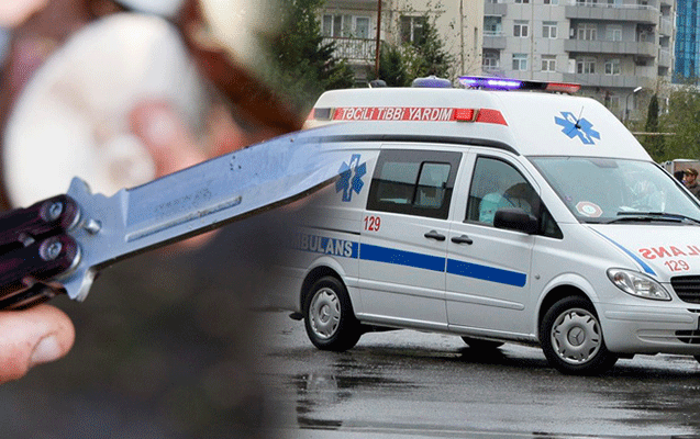 Bakıda yeniyetmə tərəfindən bı&ccedil;aqlanan kişi &ouml;ld&uuml;