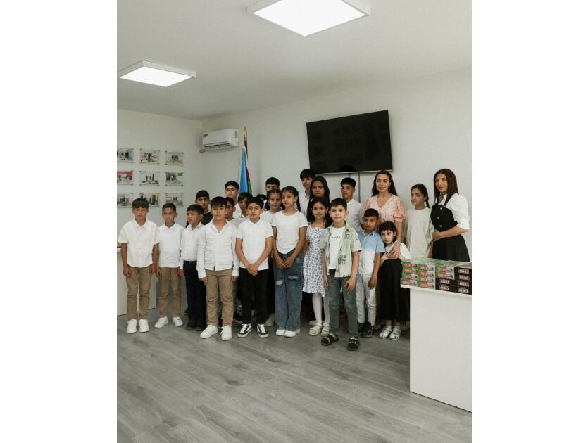Leyla Əliyeva və Arzu Əliyeva Xızıda UşaqGənclər İdmanŞahmat Məktəbinin açılışında iştirak ediblər  FOTO