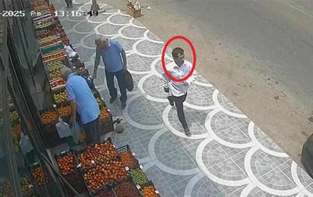 Bakıda azyaşlını soyan kameraya BELƏ DÜŞDÜ 