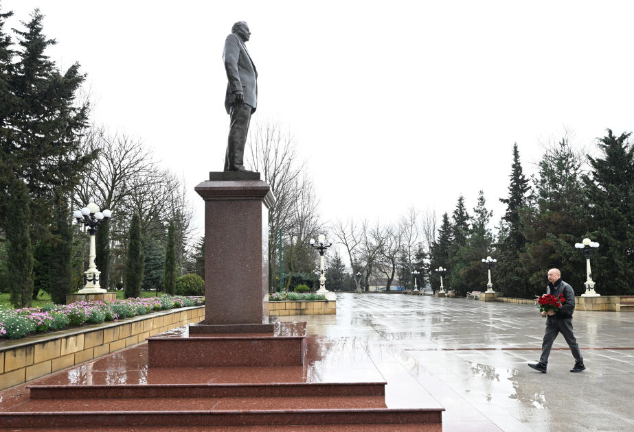 Prezidenti İlham Əliyev Şamaxı rayonuna səfər edib  FOTO